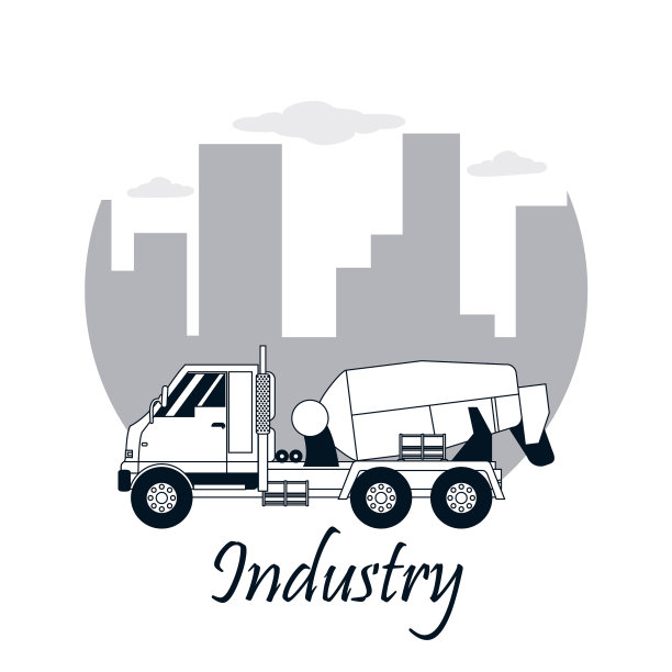 黑白分明的行业概念图片下载