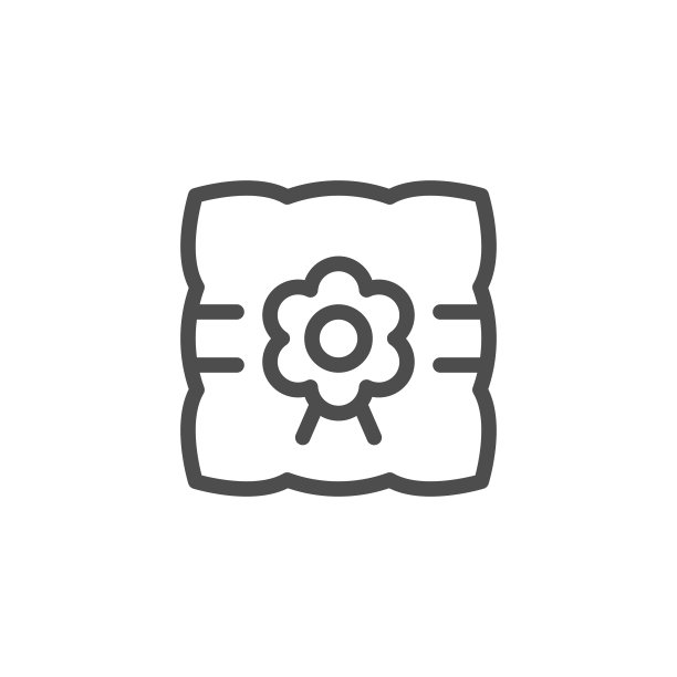 结婚戒指枕头线性图标图片下载