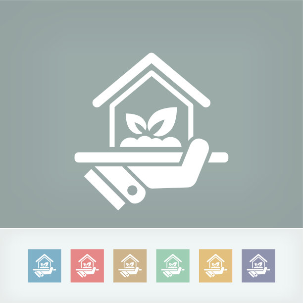 在室内花园图标图片下载