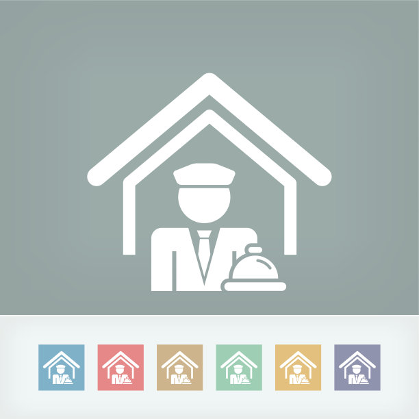 酒店的图标图片下载