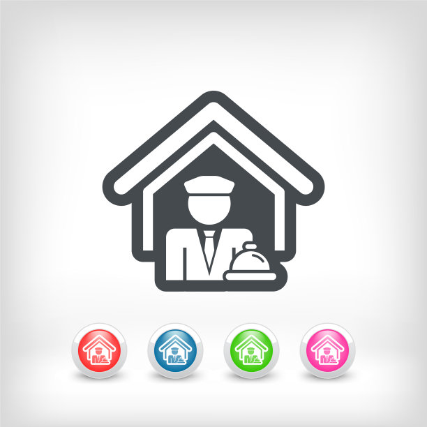 酒店的图标图片下载