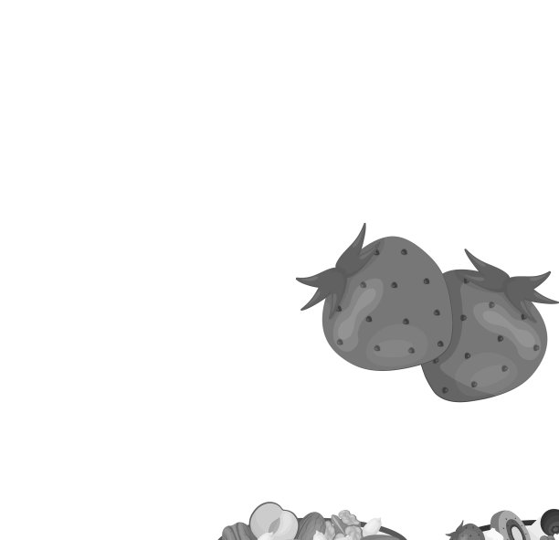 甜点芳香单色图标设置图片下载