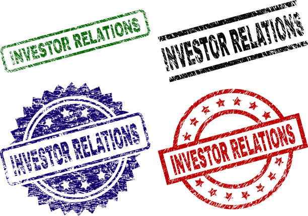 破损的投资者关系印章图片下载