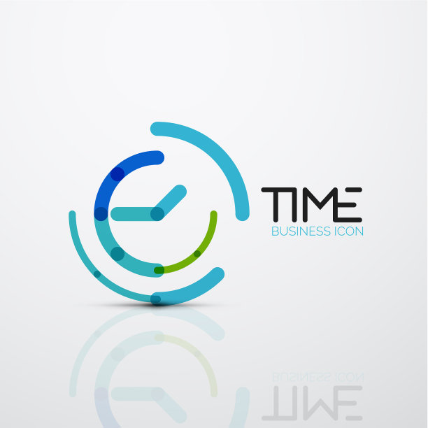 抽象的标志概念时间概念或时钟图片下载
