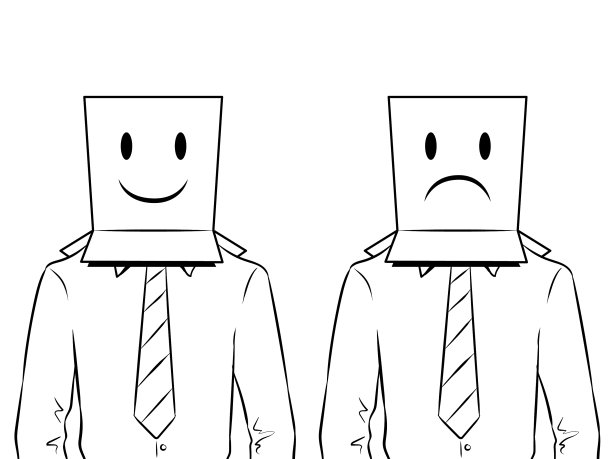 头戴盒子的男人图片下载