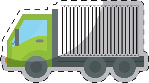 载重汽车图标图片下载