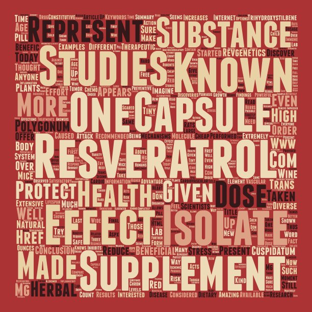 白藜芦醇胶囊微小盎司健康文本图片下载