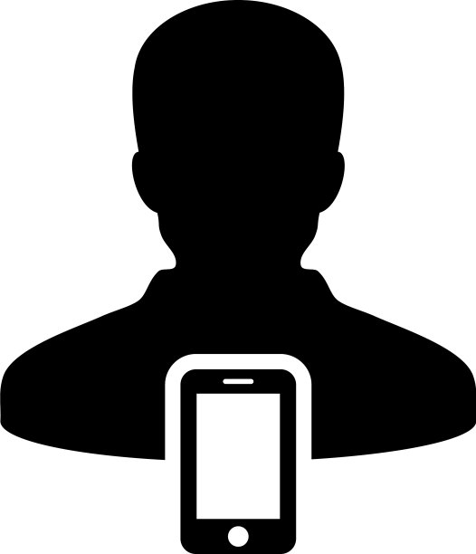 手机用户图标男性头像头像符号图片下载
