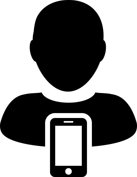 手机用户图标男性头像头像符号图片下载