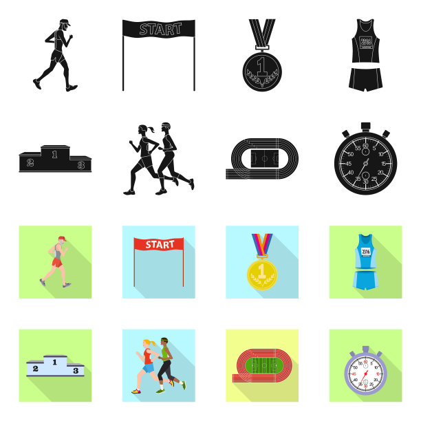 运动与胜利者的象征图片下载