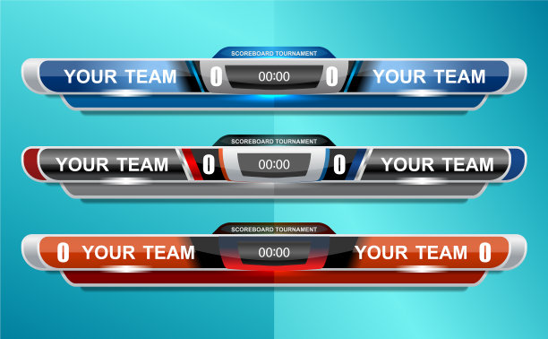 记分牌广播和低三分之一的模板图片下载