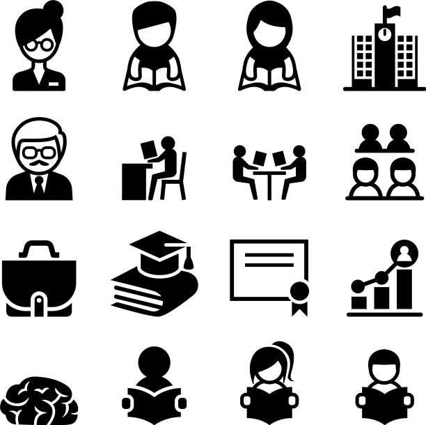 学习教育图标图片下载