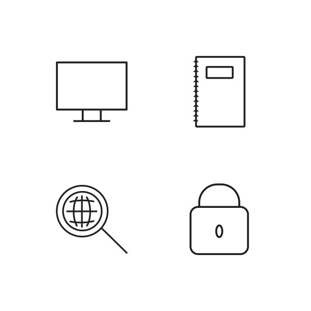 业务简单概述图标集图片下载