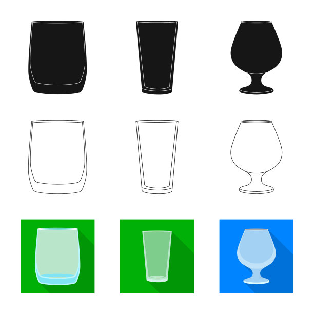 设计形式及庆祝标志一套图片下载