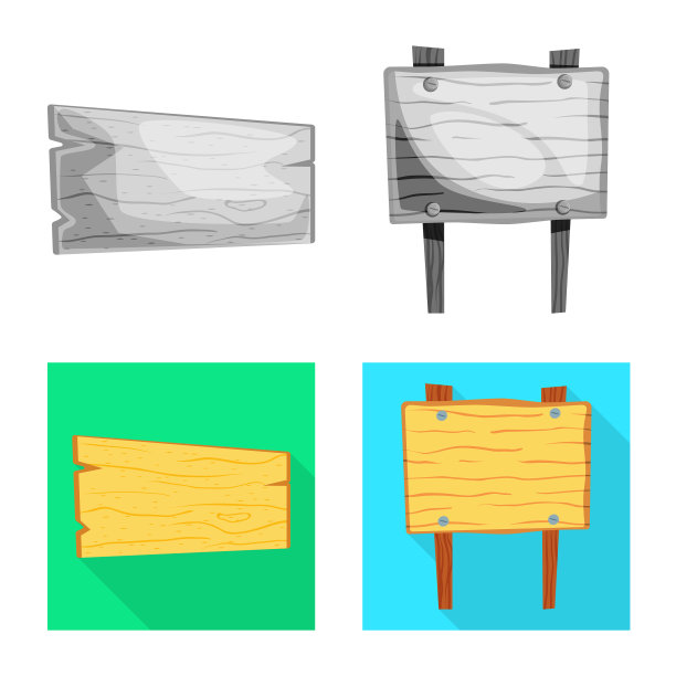 设计原始和森林图标收集图片下载