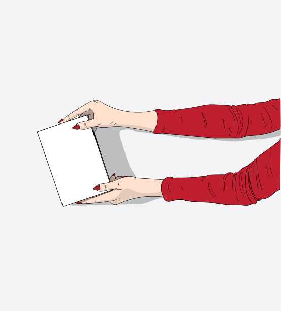 穿红衬衫的女人捡起了那本书图片下载