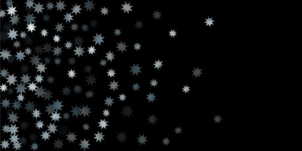 抽象的银星五彩纸屑图片下载