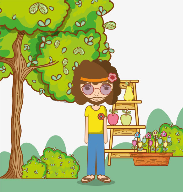 嬉皮人漫画图片下载