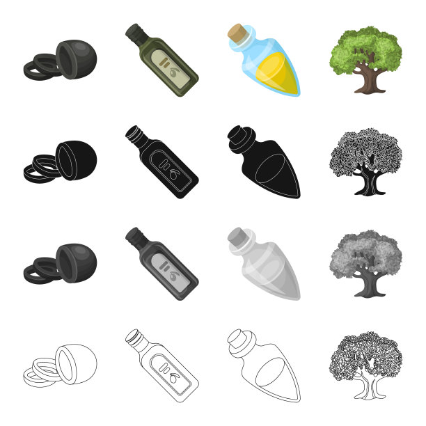 水罐、玻璃瓶和其他网页图标图片下载