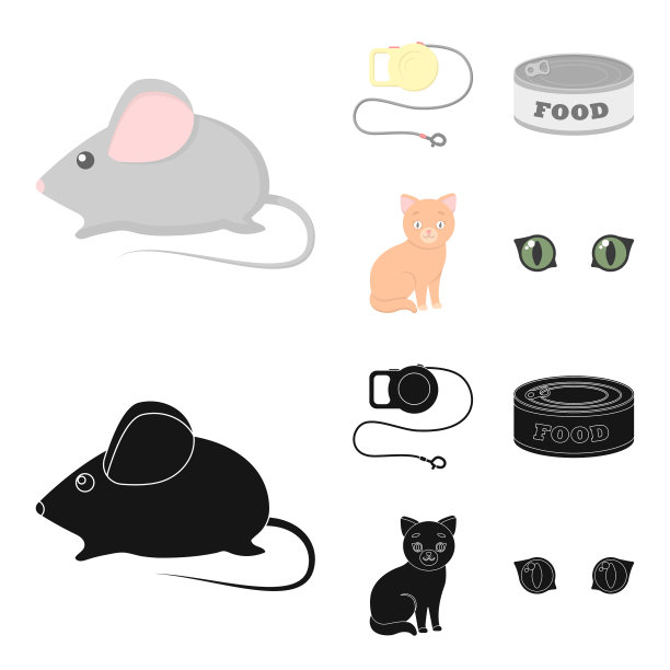 老鼠宠物皮带宠物食物小猫猫套图片下载