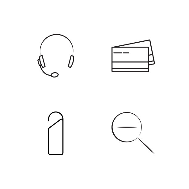 业务简单概述图标集图片下载