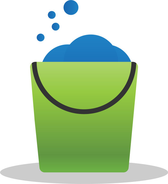 清洗服务标识模板设计图片下载