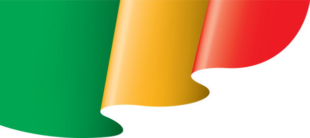 马里国旗上有白色图片下载