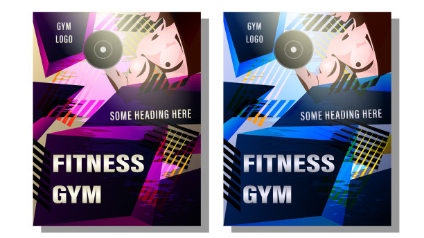 健身馆海报封面图片下载