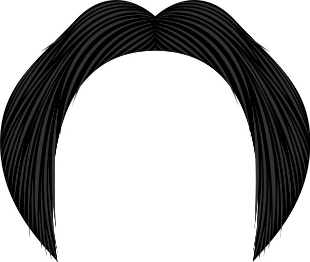 孤立的详细的胡子图片下载