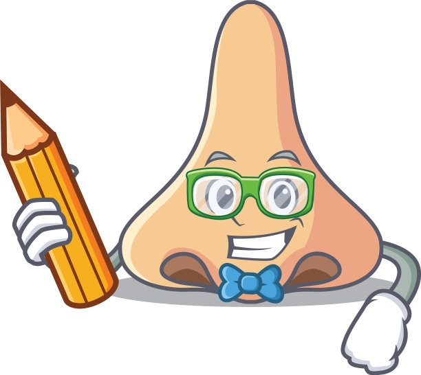 学生鼻子卡通人物造型图片下载