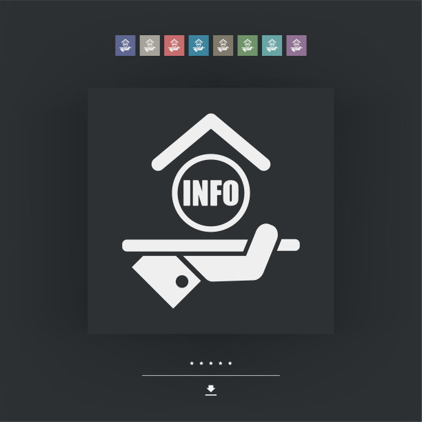 酒店信息图标图片下载