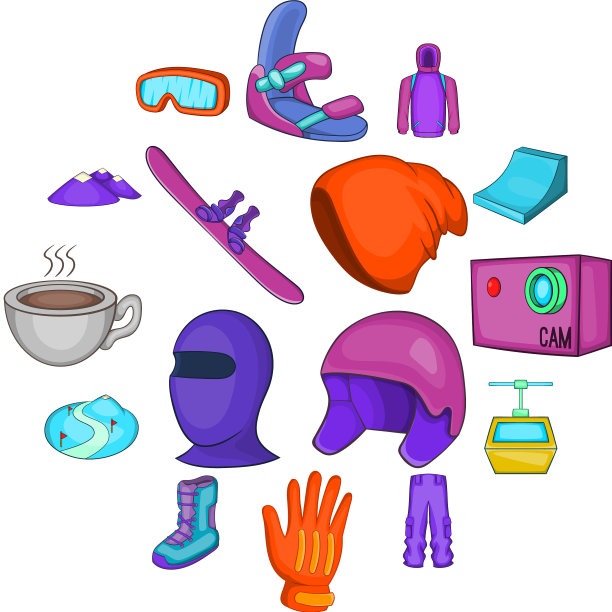 单板图标设置卡通风格图片下载