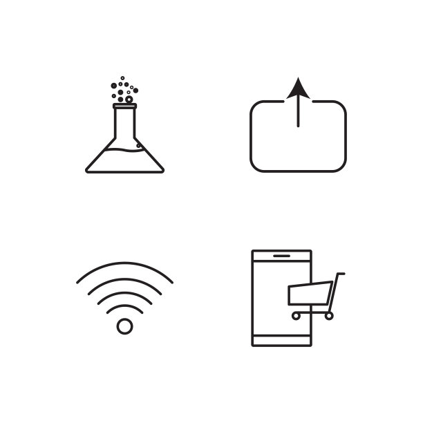 网页简单概述图标集图片下载