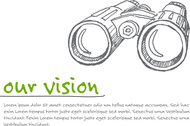 Vison -极简概念插图图片下载