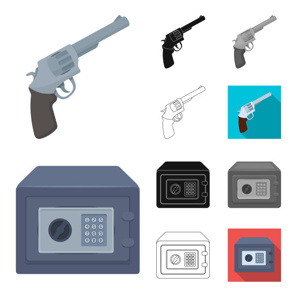 侦探和属性卡通黑扁图片下载