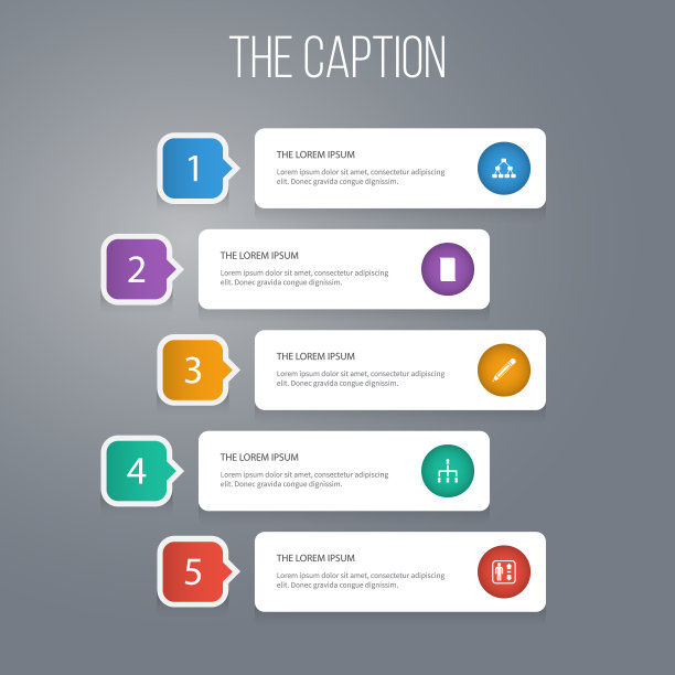 图标办公用纸和公司层级图片下载