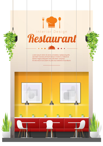 室内背景现代餐厅图片下载