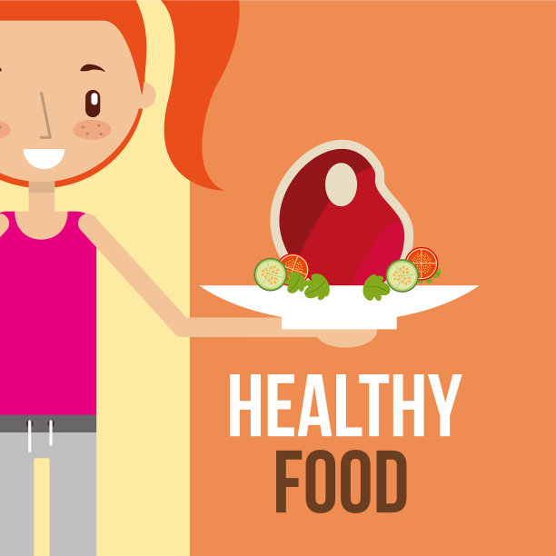 男孩和女孩健康良好的习惯图片下载