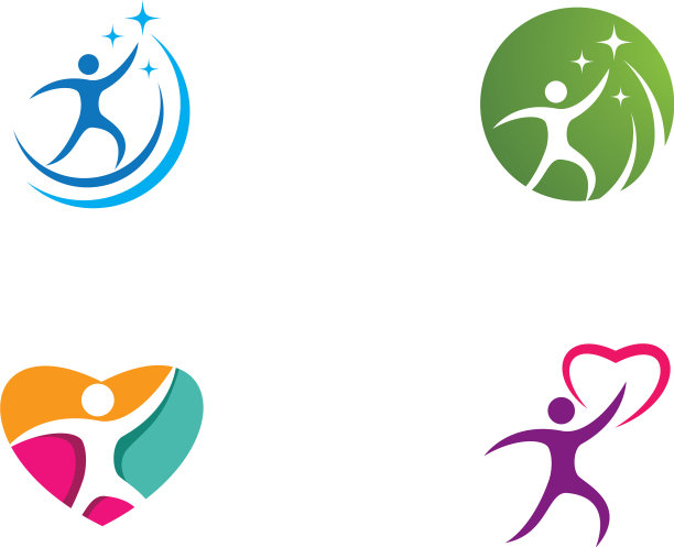 健康生活的标志图片下载