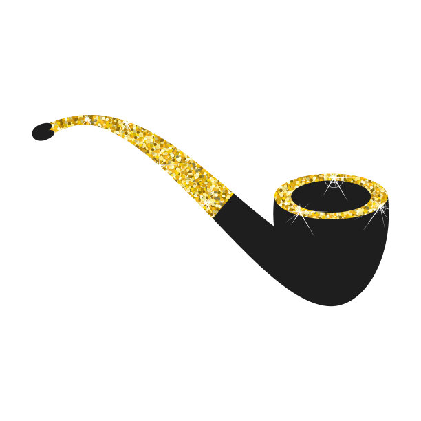 黄金吸烟管图片下载