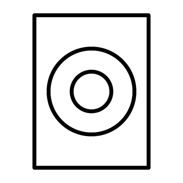 音频扬声器细线条图图片下载