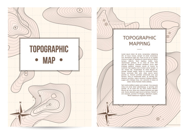 地形图公司横幅设置图片下载
