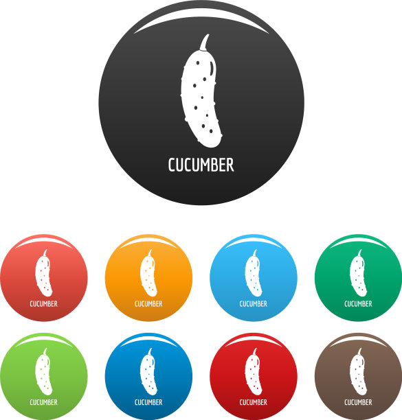 黄瓜图标设置颜色图片下载