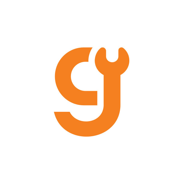 扳手logo设计首字母g图片下载