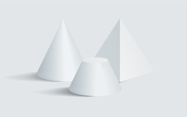 钝锥五棱柱三维几何形状图片下载