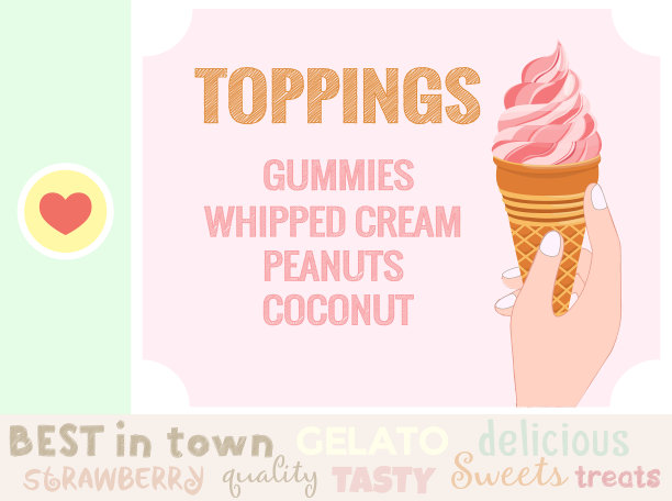 冰淇淋海报手拿冰淇淋图片下载