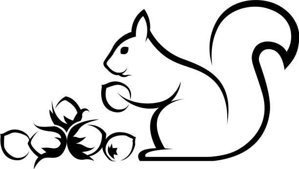 图标的松鼠图片下载