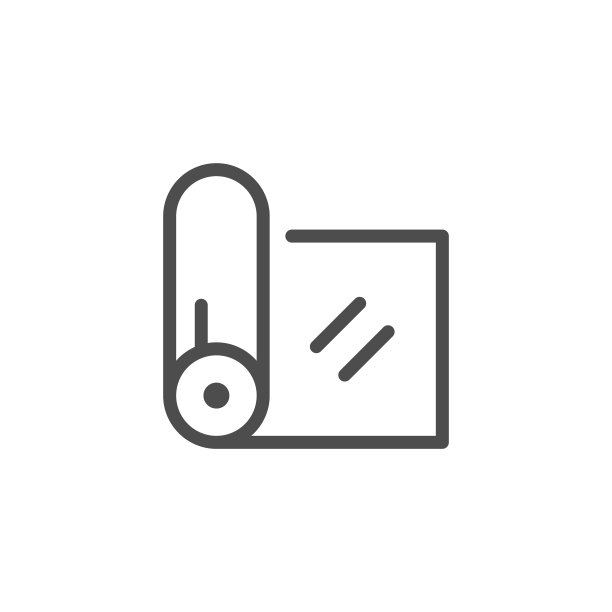 面料卷线条图标图片下载