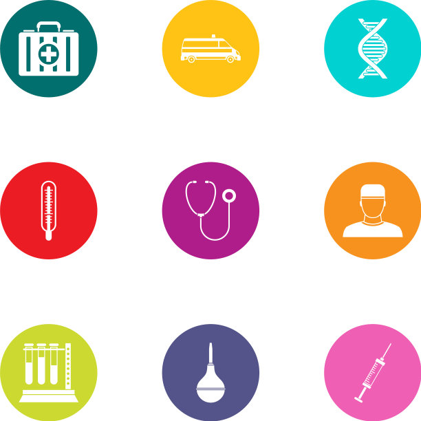 详细检查图标设置扁平化风格图片下载