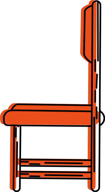 椅子侧视图图标形象图片下载